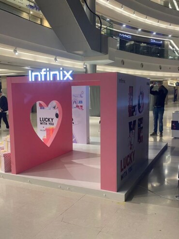 Infinix Booths decor in amman