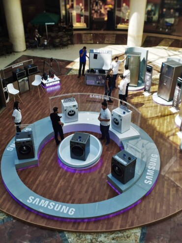 Samsung Booths decor in amman